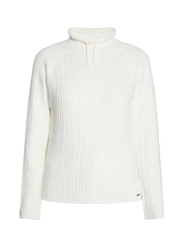 DreiMaster Damen Strickpullover in Wollweiss