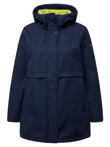 Ulla Popken Softshelljacke in marine