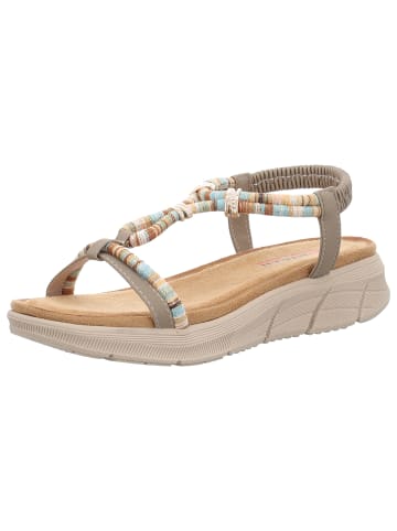 Artiker Keilsandalette in grau