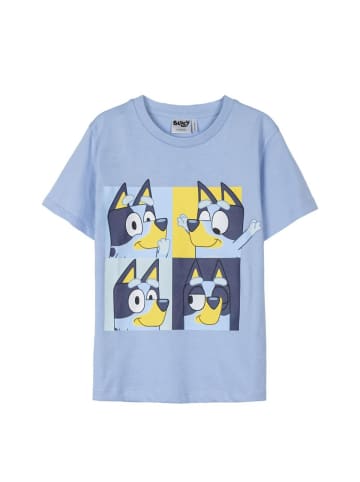 Bluey Kinder T-Shirt kurz Sommer Shirt Mädchen Jungen 6 Jahre