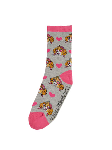 ONOMATO! 3er-Set: Socken Paw Patrol Skye in Mehrfarbig