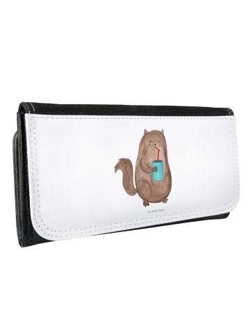Mr. & Mrs. Panda Portemonnaie für Damen Katze Dose ohne Spruch in Weiß