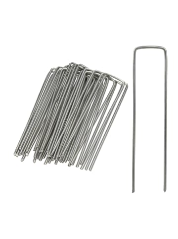 relaxdays 200x Bodenanker in Silber