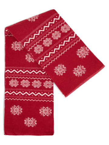 Only&Sons Schal ONSXmas in rot weiß - 0001