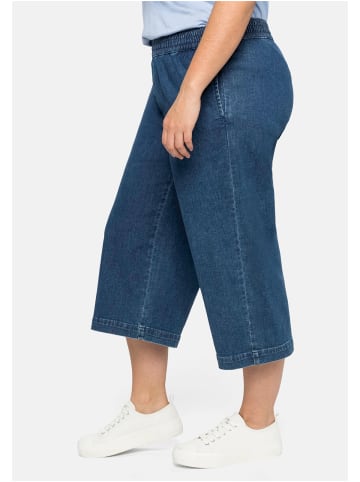 sheego 3/4-Jeans in blue Denim