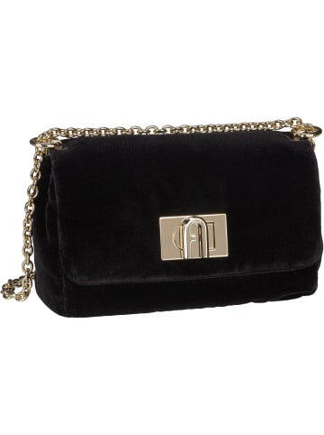 Furla Umhängetasche 1927 Mini Crossbody 20 Velvet in Nero