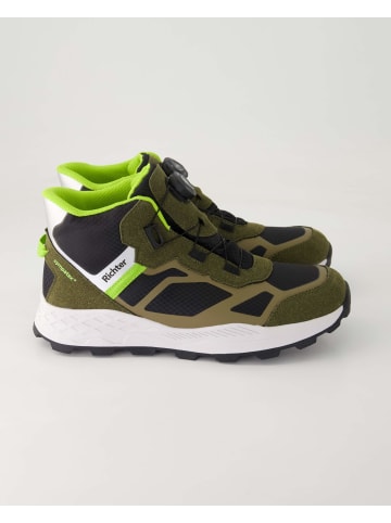 Richter Shoes Schnürstiefel in Grün