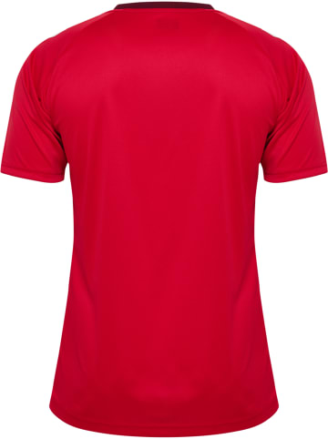 Hummel T-Shirt Raglanärmel Hmlmatch Erwachsene in TRUE RED/ZINFANDEL