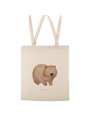 Mr. & Mrs. Panda Shopper Wombat ohne Spruch in Creme