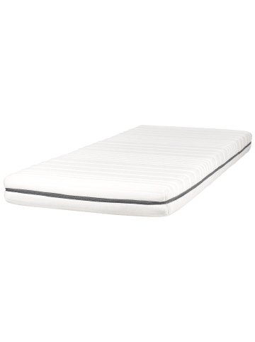 Beliani Matratze ENCHANT in Weiß - (W) 90 x (H) 16 x (L) 200 cm