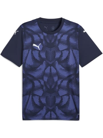 Puma Sportshirt "TeamUltimate Jersey Jr" in Blau