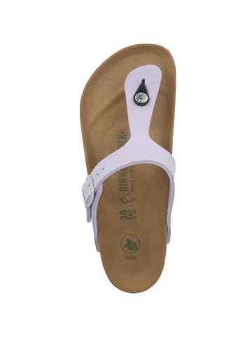 Birkenstock Zehensandale Gizeh Synthetik normal in lila