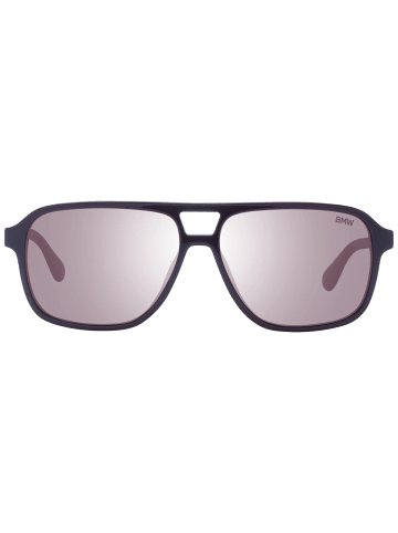 BMW Männer Sonnenbrille Flieger Burgundisch