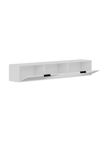 CALICOSY TV-Möbel PARLA in Weiß - (W) 180  x (H) 30  x (L) 30  cm