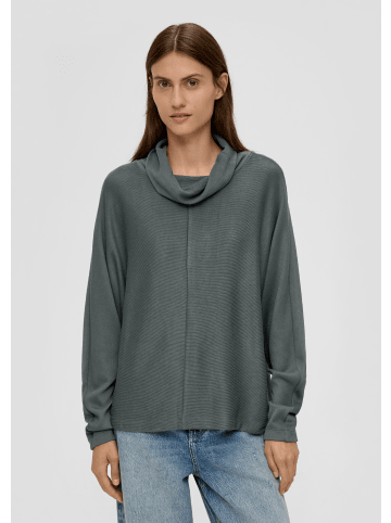 s.Oliver Sweatshirt langarm in Olive