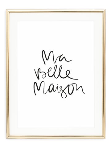 Tales by Jen Poster / Kunstdruck "Ma Belle Maison" I Ohne Rahmen