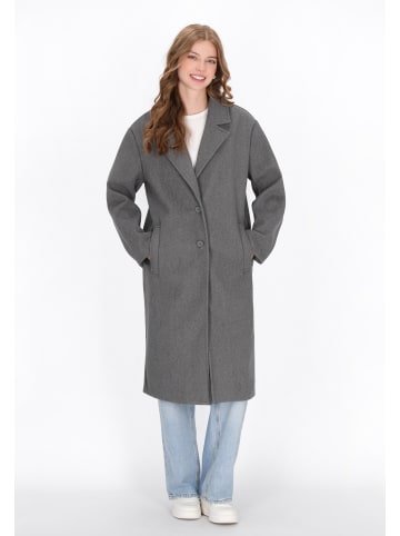 myMo Women Coat in grey melange