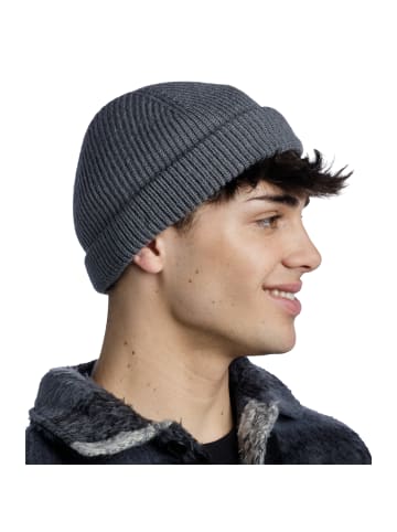 Buff Buff Ervin Merino Hat Beanie in Grau