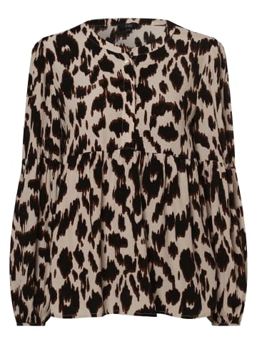 IPURI Bluse in beige schwarz