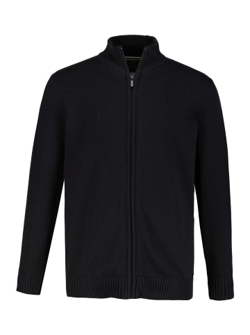 JP1880 Strickjacke in schwarz