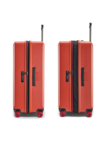 Stratic Buzz 4 Rollen Trolley L 75 cm in rosso-clay