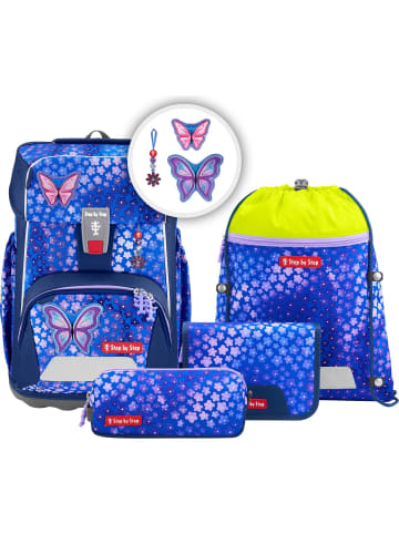 Step by Step GIANT Schulranzen-Set Butterfly Maja 5-tlg. in lila
