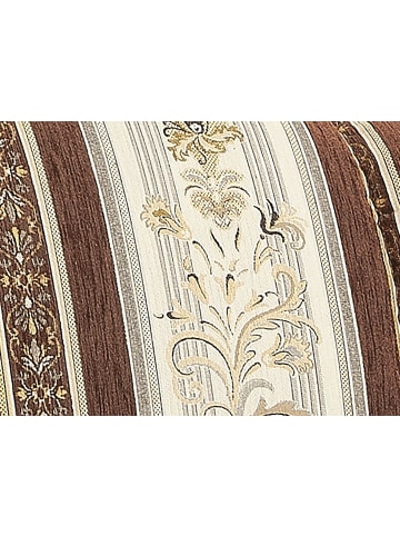 58 aufm Kessel SESSEL Kama Bezug Chenille Buche nussbaum dunkel / braun