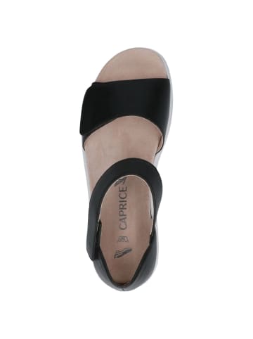Caprice Sandale in BLACK NAPPA