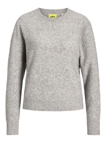 JJXX Strickpullover in Light Grey Melange