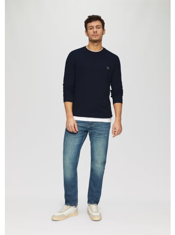 s.Oliver Strickpullover langarm in Blau
