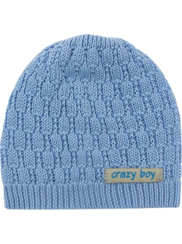 Aliap Babymütze Crazy Boy in blau