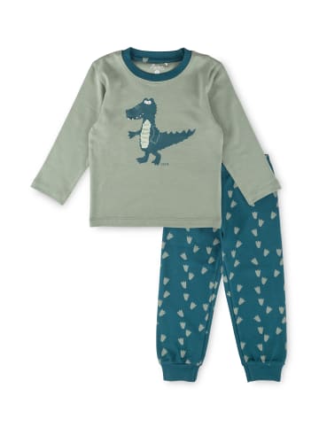 Sigikid Pyjama Nachtwäsche in Grün
