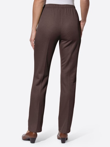 WITT WEIDEN Jerseyhose in schoko