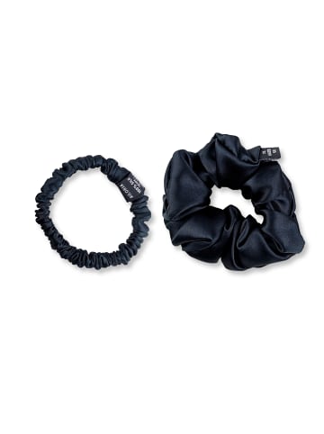 Ailoria TRAVEL SET Tasche, Schlafmaske, Scrunchie S & Scrunchie M in schwarz