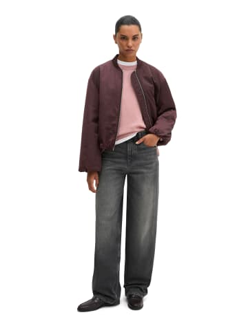 Marc O'Polo Blouson im Aviator-Stil regular cropped in Black Cherry