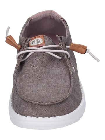 Hey Dude Halbschuhe-Slipper WENDY Chambray Boho in schwarz