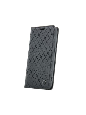 COFI 1453 Smart Caro Magnet Hülle kompatibel mit iPhone 16 Plus Schwarz in Schwarz
