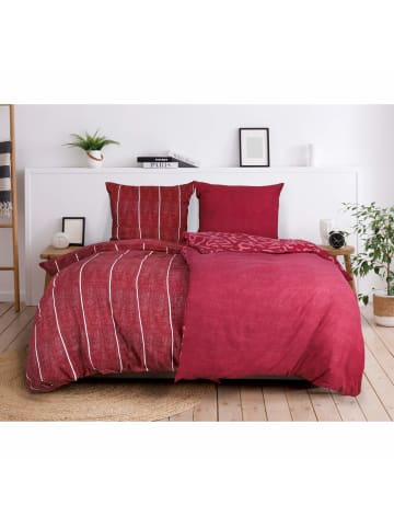 ESPRIT Winter Bettwäsche FLANELL in Rot