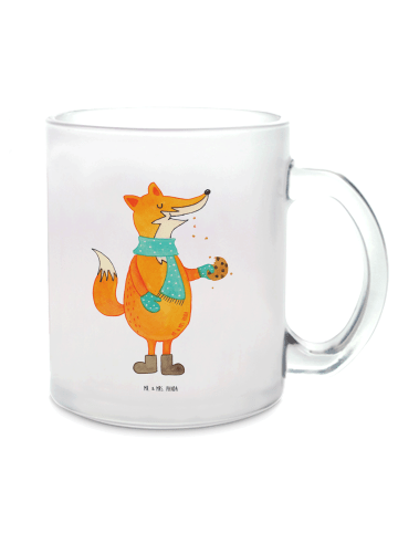 Mr. & Mrs. Panda Kaffeetasse Fuchs Keks ohne Spruch in Transparent