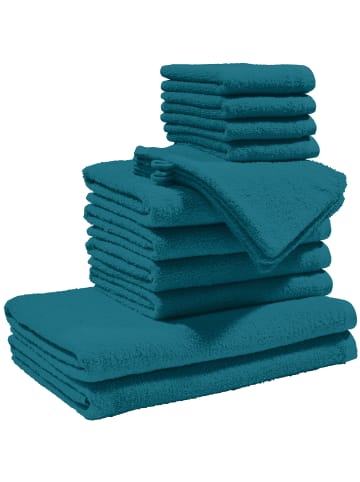 REDBEST Frottier, Leichtfrottier Frottier-Set 14-teilig Oceanside in petrol