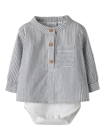 name it Langarm Hemdbody NBMFAR in navy blazer