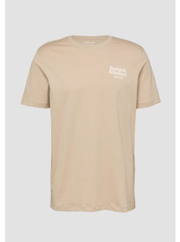 s.Oliver T-Shirt in 81D2_beige