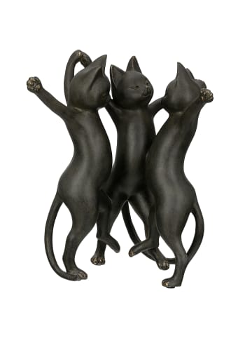 GILDE Figur Gatto schwarz - (H) 30,5 cm