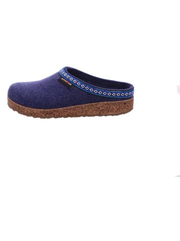 HAFLINGER Hausschuh in blau