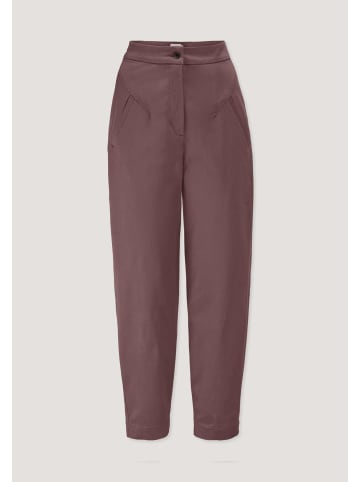 Hessnatur Hessnatur Barrel-Leg Hose Relaxed aus TENCEL™ Lyocell mit Bio-Baumwolle in wildrose