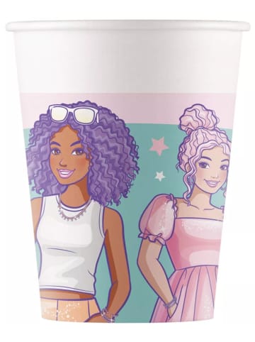 Barbie Barbie Star Papierbecher 8 Stück 200 ml FSC