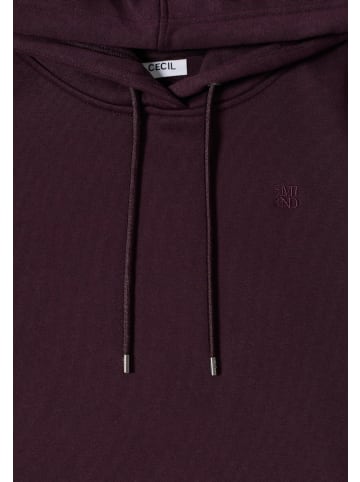 Cecil Kapuzen Sweatshirt in Rot