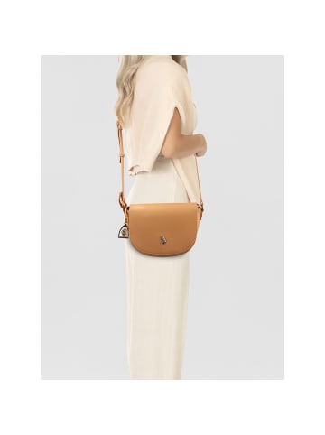 U.S. Polo Assn. Jones Umhängetasche 22 cm in camel
