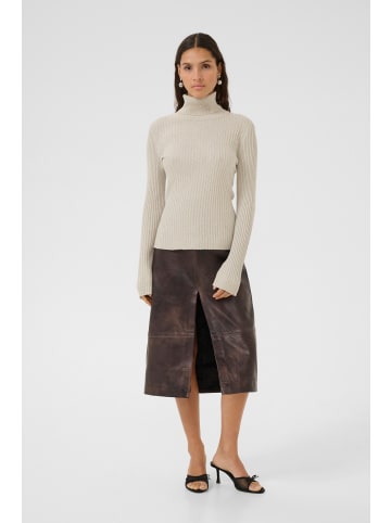 Karen By Simonsen Rollkragen KBUlima Slim fit in Pumice Stone