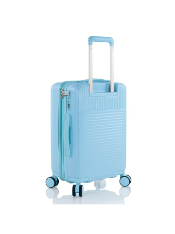 Heys Pastel 4 Rollen Kabinentrolley S 53 cm mit Dehnfalte in blue
